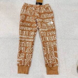 The North Face Kids' Tan Graphic Sweatpants